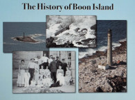 Jeremy D'Entremont presented a history of Boon Island Lighthouse during Boon Island Day on January 23, 2011 (Photo by Ann-Marie Trapani)