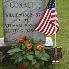 Corbett gravesite