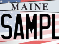 Maine lighthouse specialty plate