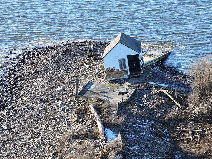 Boathouse at Wood Island