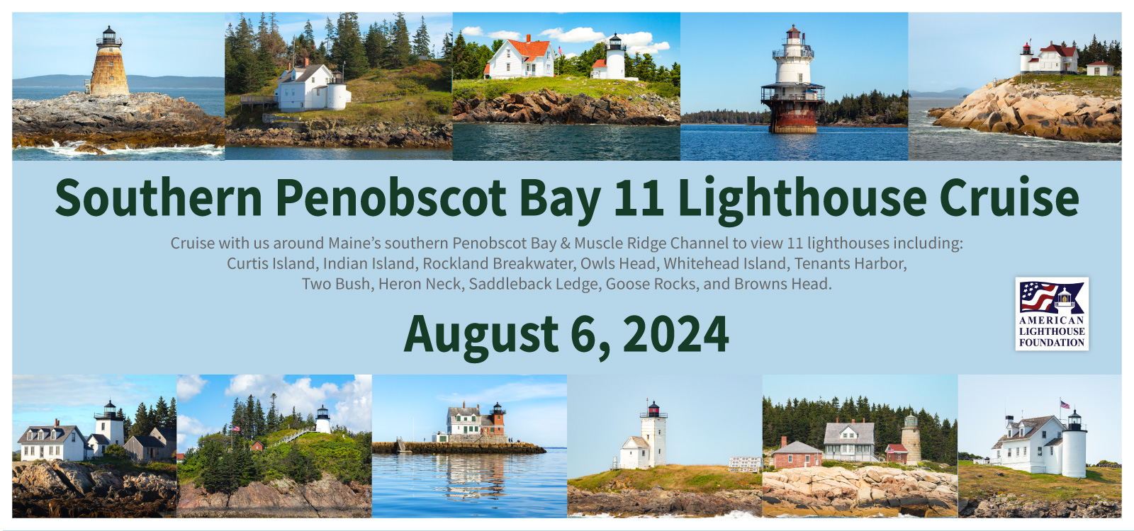 Southern Penobscot Bay 11 Lighthouse Cruise