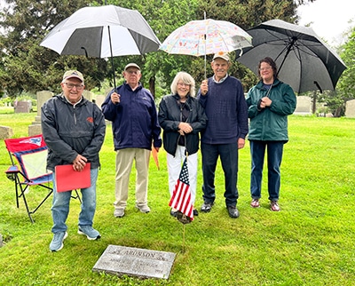 Keeper Aronson Honored with Marker