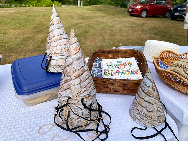 Stage Island party hats