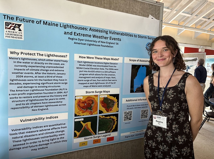 UNE student Regina Dyer