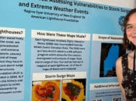 UNE senior Regina Dyer