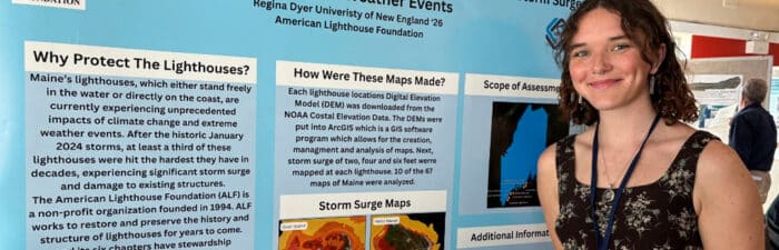 UNE senior Regina Dyer