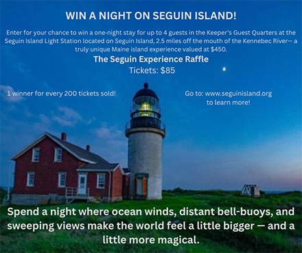 Seguin Island Experience Raffle 2026