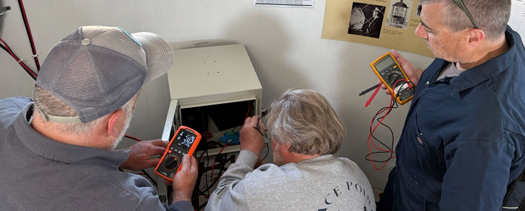 StationKeeper repair work