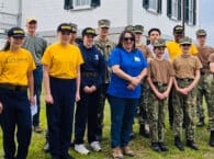 Sea Cadets at Pomham Rocks Light