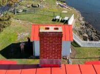 Chimney to be restored at Pomham Rocks Lighthouse