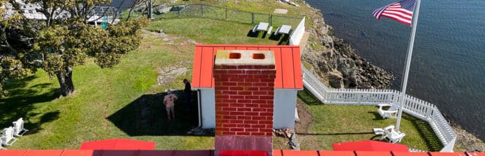 Chimney to be restored at Pomham Rocks Lighthouse