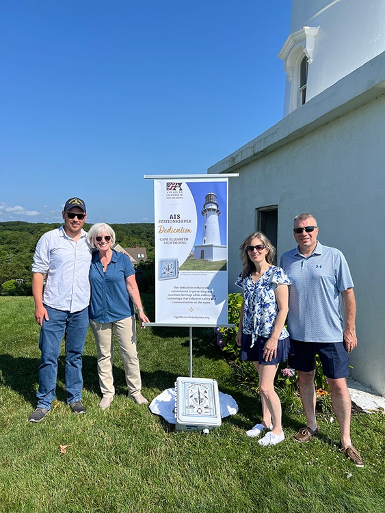American Lighthouse Foundation reps