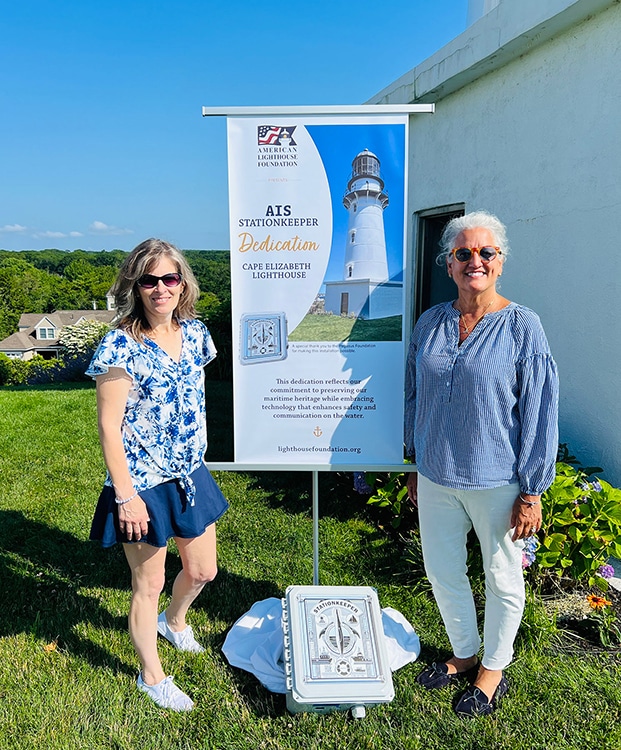 Ann-Marie Trapani and Portia Calouro