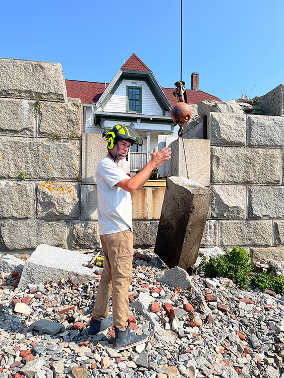 Derrick Boucher at Portsmouth Harbor Light