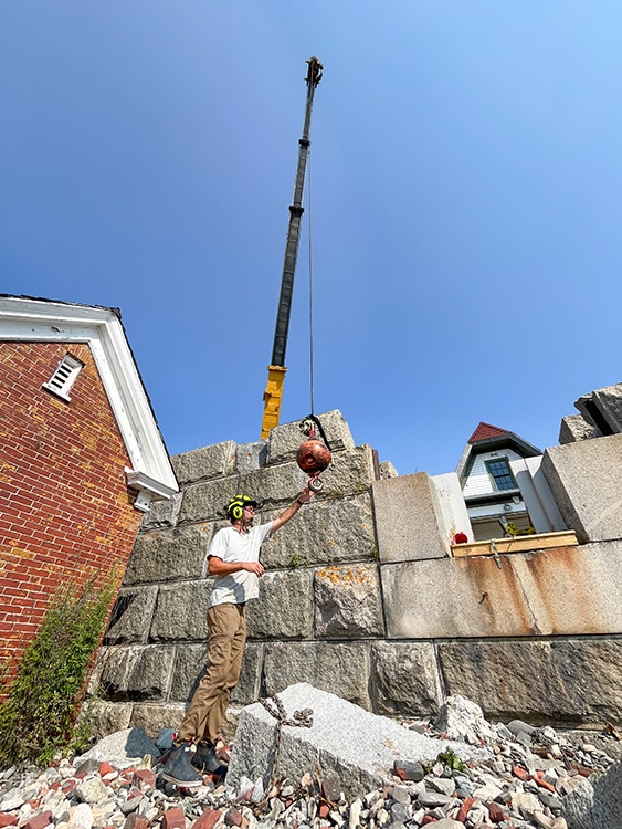 Derrick Boucher of DB Tree Crane Service