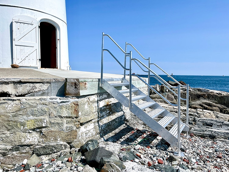 Staircase at the lighthouse