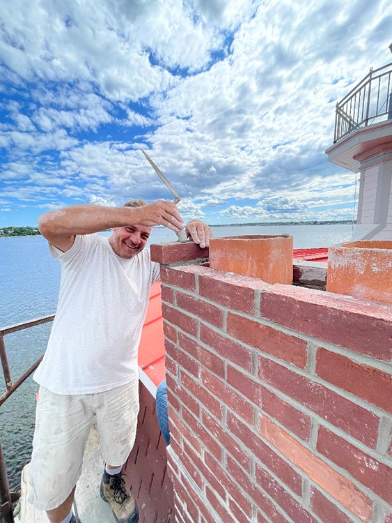 James Berry of JWB Masonry Construction, Inc. 