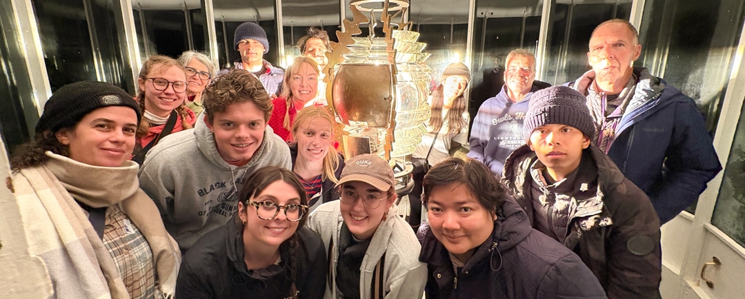 Columbia University GSAPP Students Talk with ALF about Owls Head and Wood Island Light Stations